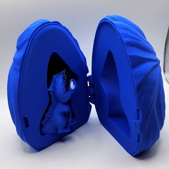 3d Printed Water Dragon With Egg - Picture 3 of 6